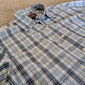 EUC Daniel Cremieux ♠️ short sleeve button down XL